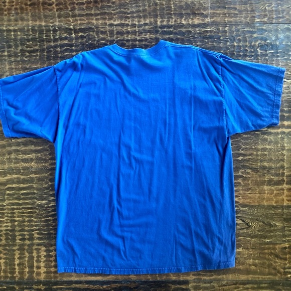 Plymouth Barracuda Blue Gildan T-shirt - Size 2XL (EUC) - Picture 4 of 5
